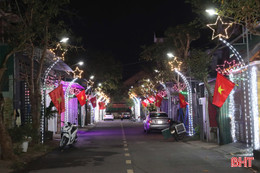 Hà Tĩnh "bừng sáng" chuẩn bị đón thời khắc giao thừa