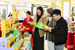 Sức mua đặc sản, sản phẩm OCOP Hà Tĩnh tăng mạnh dịp tết Dương lịch