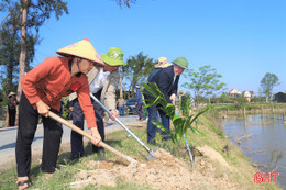 Hà Tĩnh lan tỏa phong trào trồng cây xanh bảo vệ môi trường