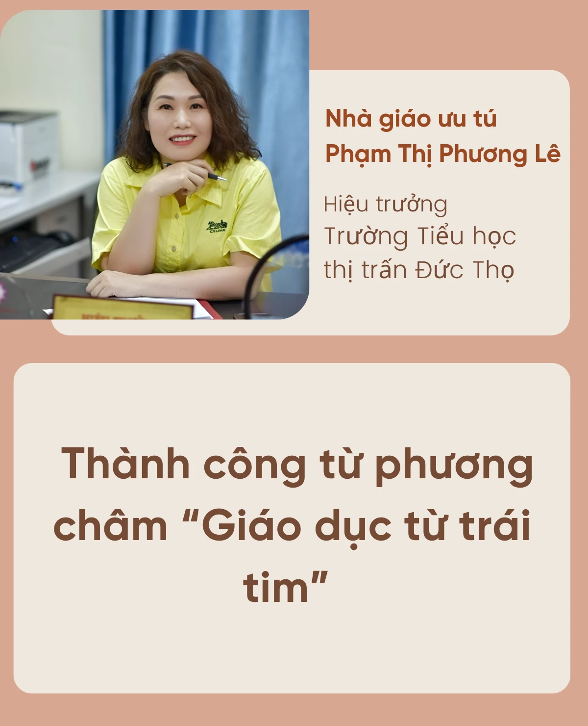 Những câu chuyện ấm áp dưới mái trường (bài cuối): Sự chuẩn mực, tri thức và tình yêu thương làm nên môi trường giáo dục nhân văn