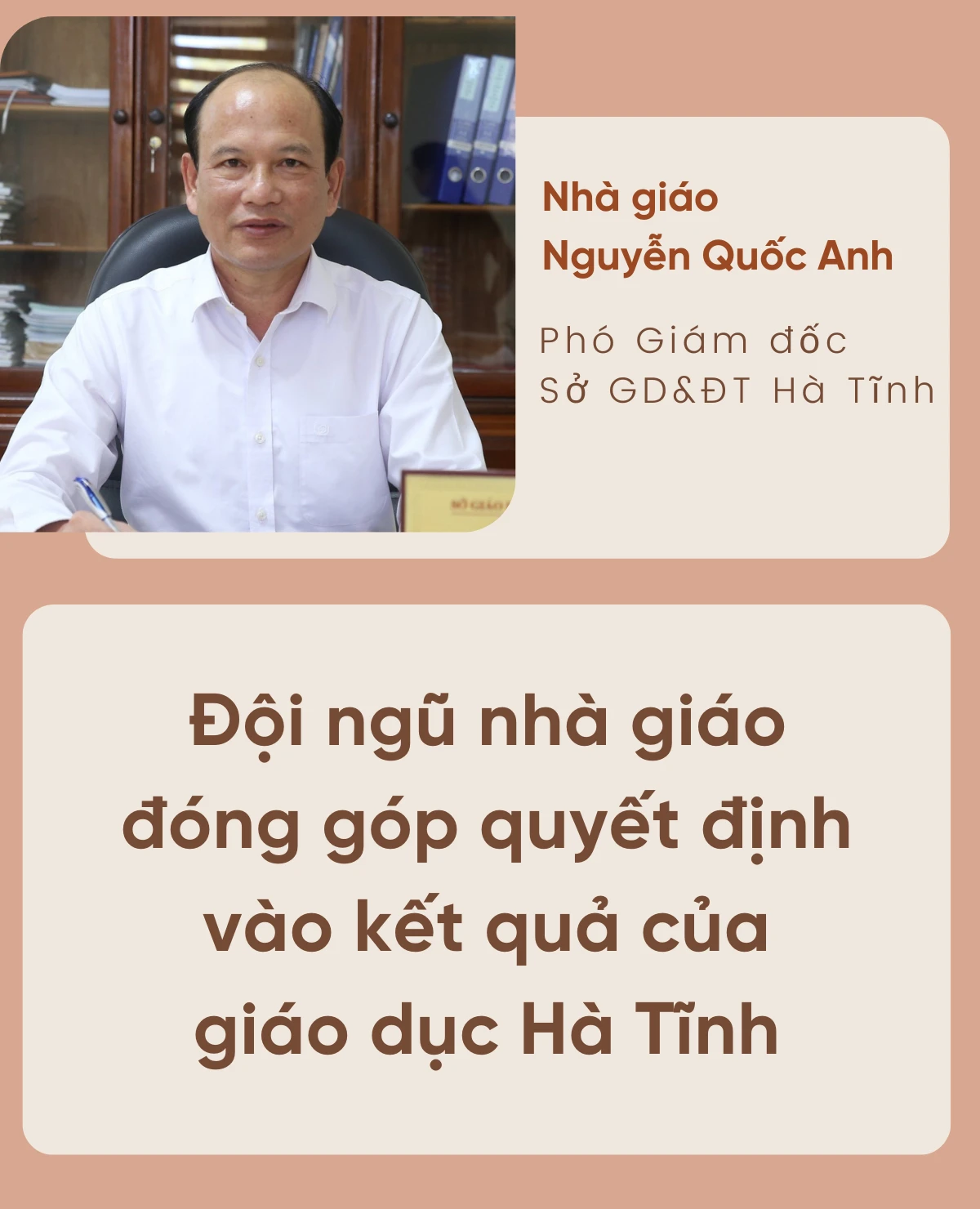 Những câu chuyện ấm áp dưới mái trường (bài cuối): Sự chuẩn mực, tri thức và tình yêu thương làm nên môi trường giáo dục nhân văn