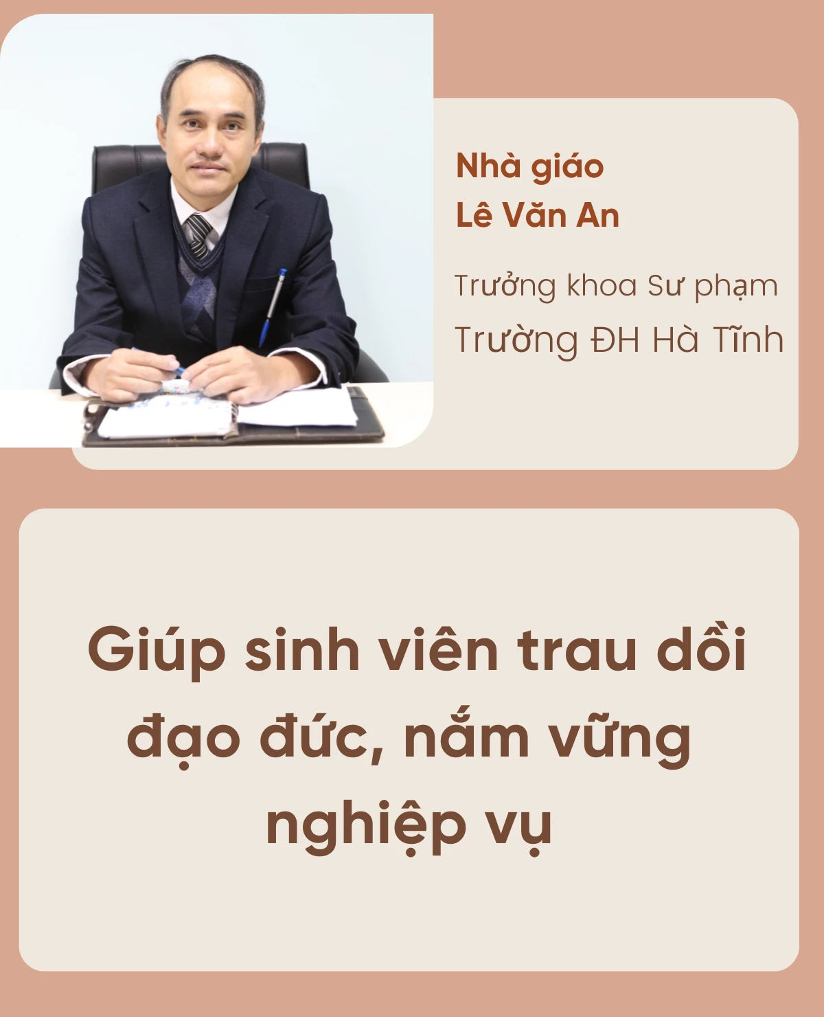 Những câu chuyện ấm áp dưới mái trường (bài cuối): Sự chuẩn mực, tri thức và tình yêu thương làm nên môi trường giáo dục nhân văn
