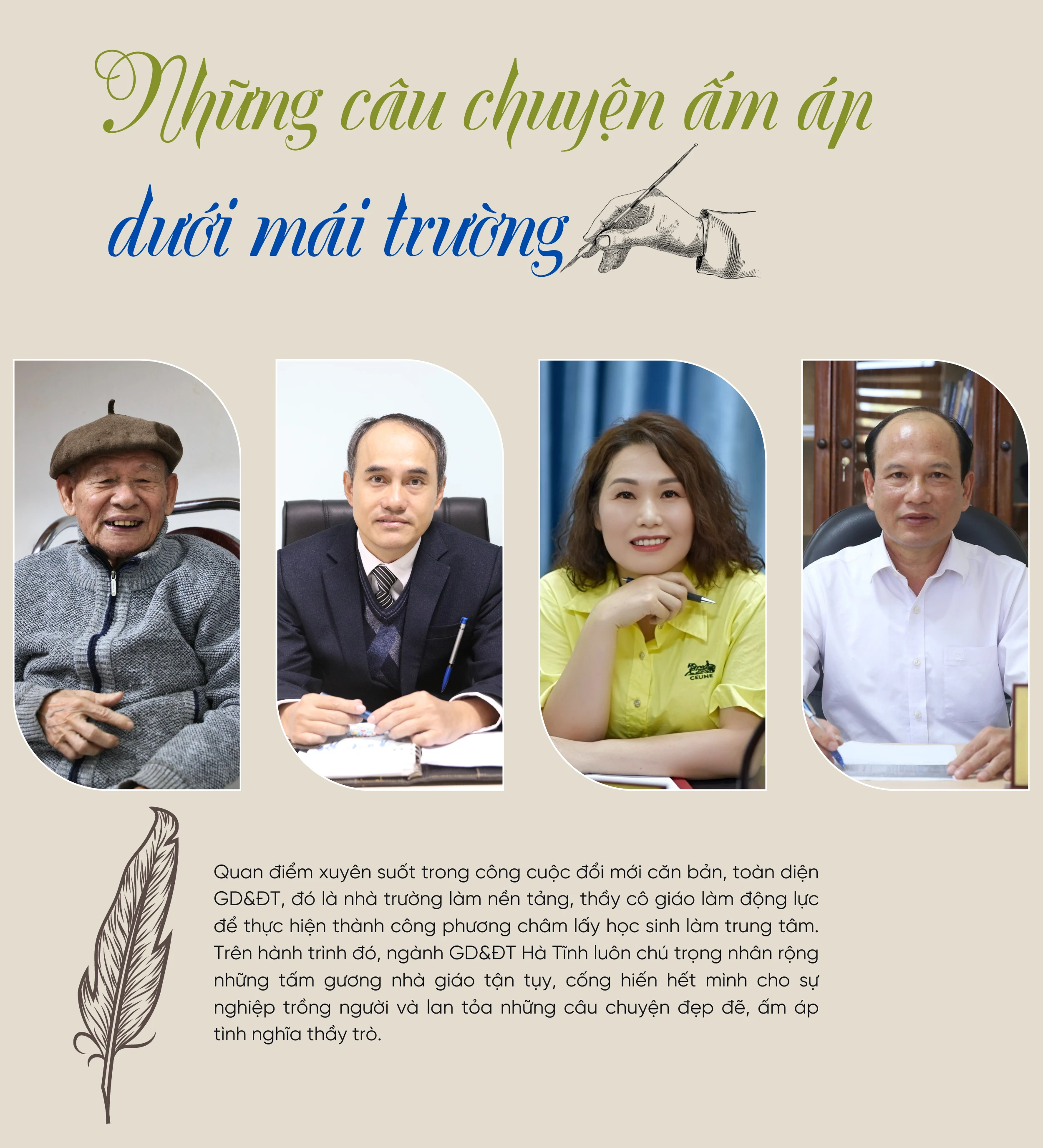 Những câu chuyện ấm áp dưới mái trường (bài cuối): Sự chuẩn mực, tri thức và tình yêu thương làm nên môi trường giáo dục nhân văn