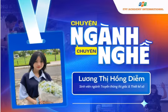 Viện đào tạo Quốc tế FPT "chắp cánh" đam mê hoạt hình thành sự nghiệp Social Media Designer