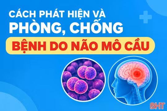 [Infographic] Cách phát hiện và phòng, chống bệnh do não mô cầu