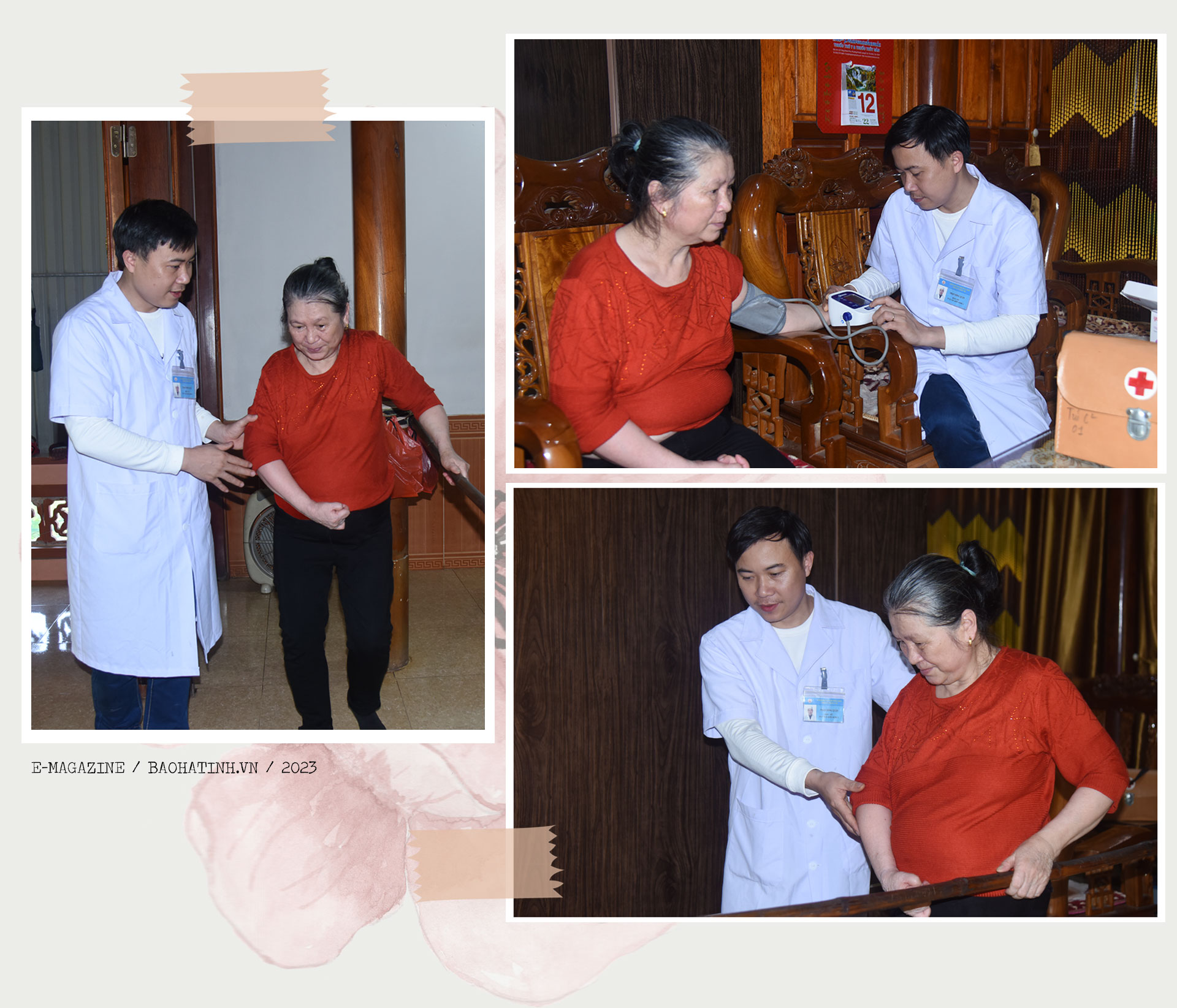 Ấm lòng cùng blouse trắng (Bài 2): Những “từ mẫu” của người dân vùng biên