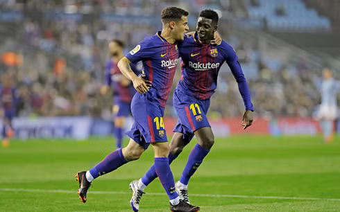 bom tan dembele no sung barca van bi celta vigo cam chan