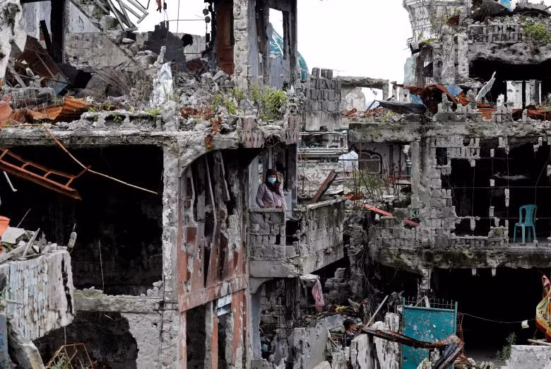 ket thuc cuoc chien o marawi nguoi dan philippines gan nhu tay trang khi tro ve nha