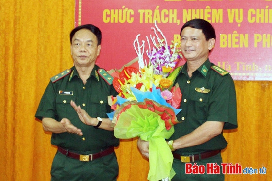 Bổ nhiệm, bàn giao chức vụ Bí thư Đảng ủy - Chính ủy BĐBP Hà Tĩnh ảnh 2