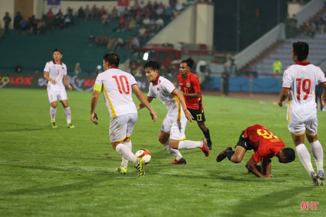 Những hình ảnh ấn tượng trong trận thắng của U23 Việt Nam trước Đông Timor