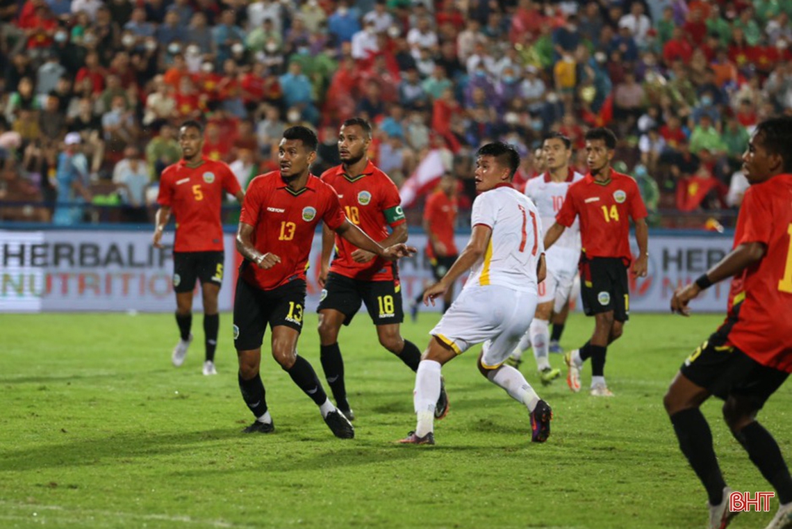 Những hình ảnh ấn tượng trong trận thắng của U23 Việt Nam trước Đông Timor