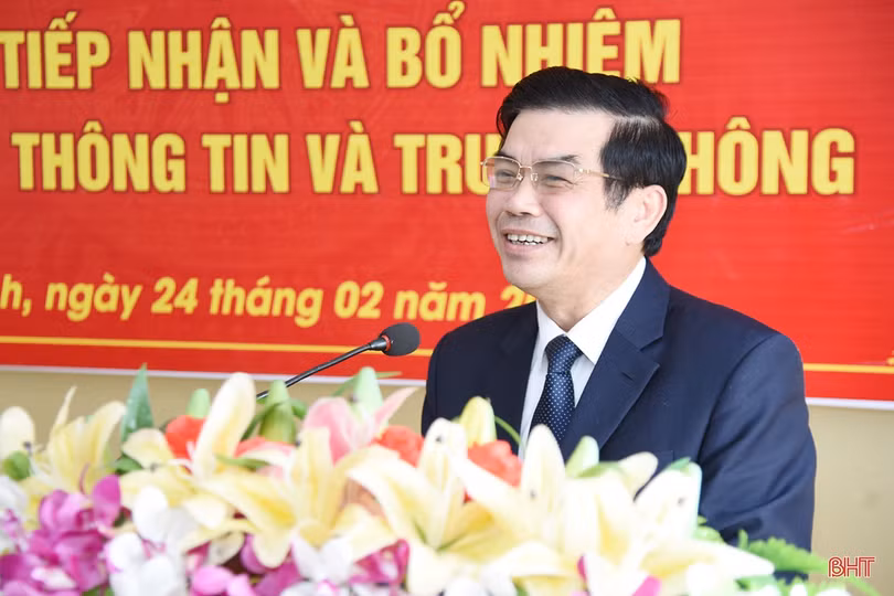 Phó Tổng Biên tập Báo Hà Tĩnh giữ chức Giám đốc Sở Thông tin & Truyền thông