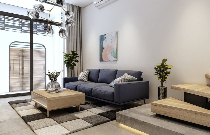 nhà 80m2 sắp xếp tiện nghi khiến nhiều người ao ước hình 5 Nhà 80 mét vuông sắp xếp tiện nghi khiến nhiều người ao ước