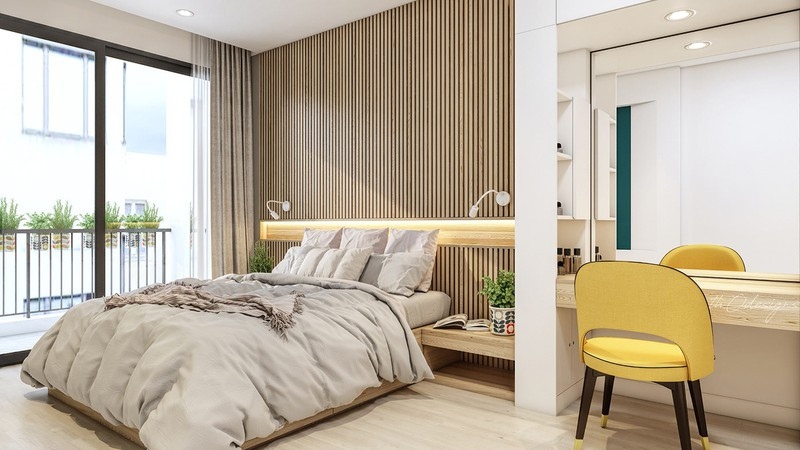 nhà 80m2 sắp xếp tiện nghi khiến nhiều người ao ước hình 12 Nhà 80 mét vuông sắp xếp tiện nghi khiến nhiều người ao ước