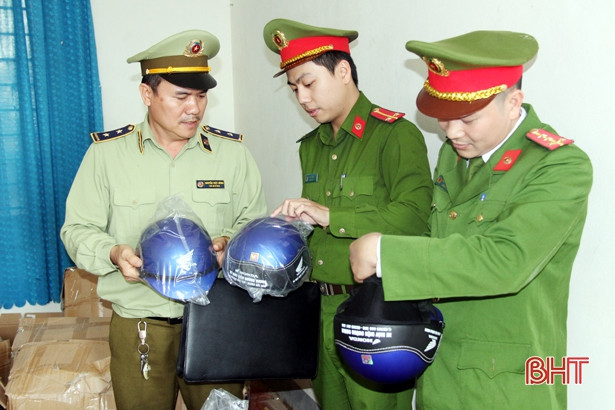 Cục QLTT Hà Tĩnh xử phạt 55 triệu đồng doanh nghiệp bán hàng hóa giả mạo nhãn hiệu