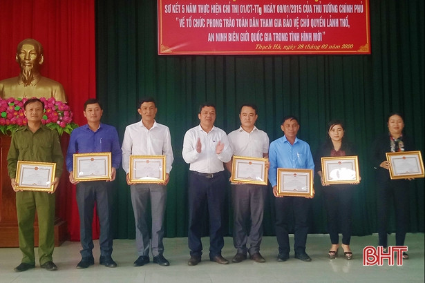 “Tai mắt” biên phòng ở Thạch Hà tham gia đấu tranh thắng lợi 71 vụ việc