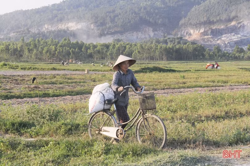Về Hà Tĩnh xem nông dân “bới đất” kiếm... tiền