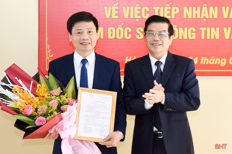 Phó Tổng Biên tập Báo Hà Tĩnh giữ chức Giám đốc Sở Thông tin & Truyền thông