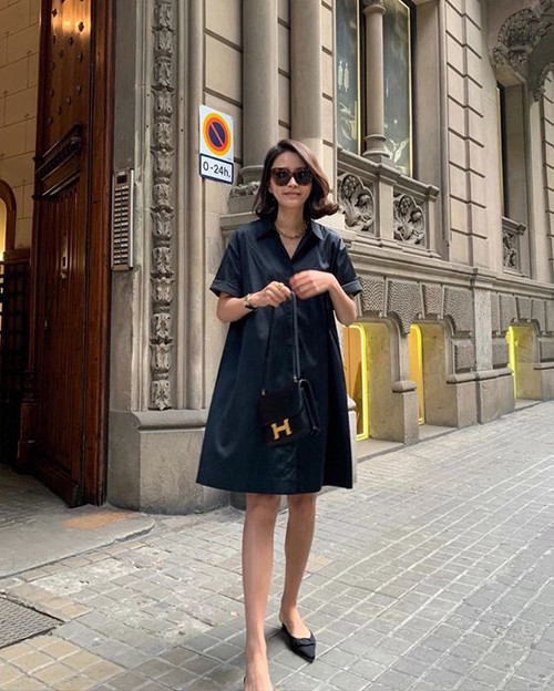 Phối đồ dạo phố theo style tối giản