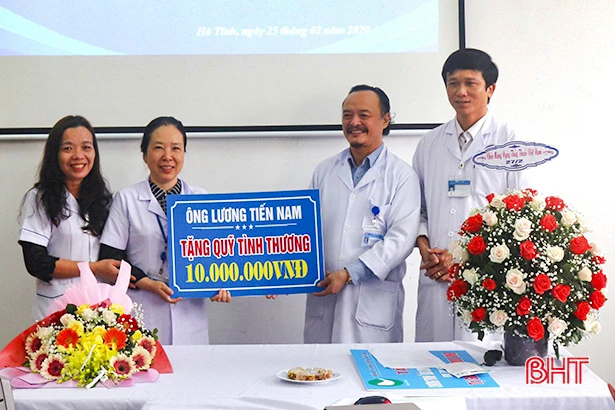 BVĐK TP Hà Tĩnh quyên góp hơn 118 triệu đồng gây Quỹ tình thương nhân kỷ niệm ngày Thầy thuốc Việt Nam