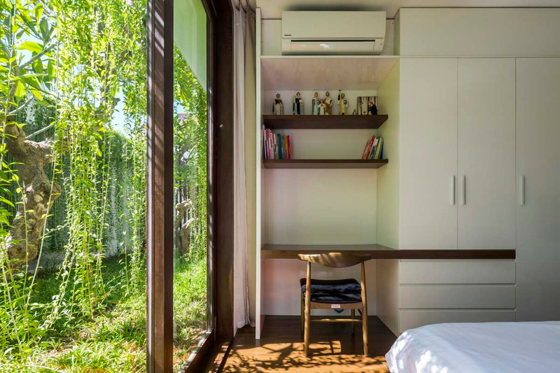 Mang thiên nhiên trải dài trong mỗi góc nhà