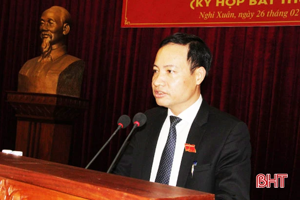 Nghi Xuân có tân Chủ tịch Hội đồng nhân dân huyện