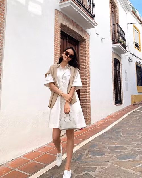 Phối đồ dạo phố theo style tối giản