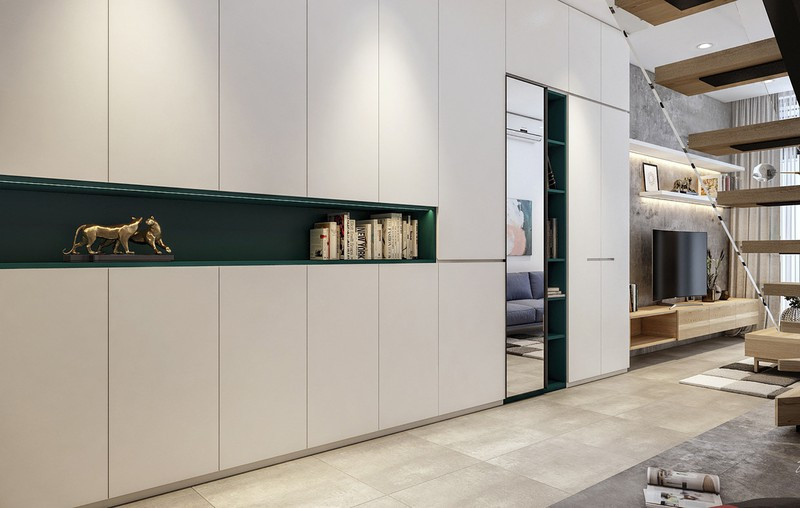 nhà 80m2 sắp xếp tiện nghi khiến nhiều người ao ước hình 4 Nhà 80 mét vuông sắp xếp tiện nghi khiến nhiều người ao ước