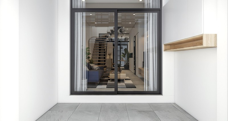 nhà 80m2 sắp xếp tiện nghi khiến nhiều người ao ước hình 1 Nhà 80 mét vuông sắp xếp tiện nghi khiến nhiều người ao ước