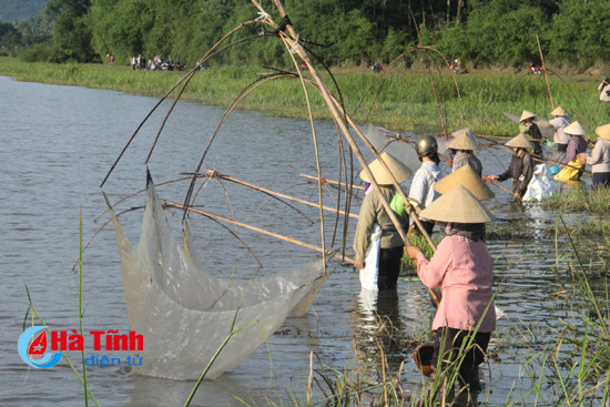 Độc đáo lễ hội đánh cá Đồng Hoa