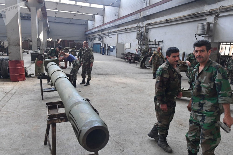 photo can canh noi hoi sinh cac loai vu khi sau moi tran chien o syria
