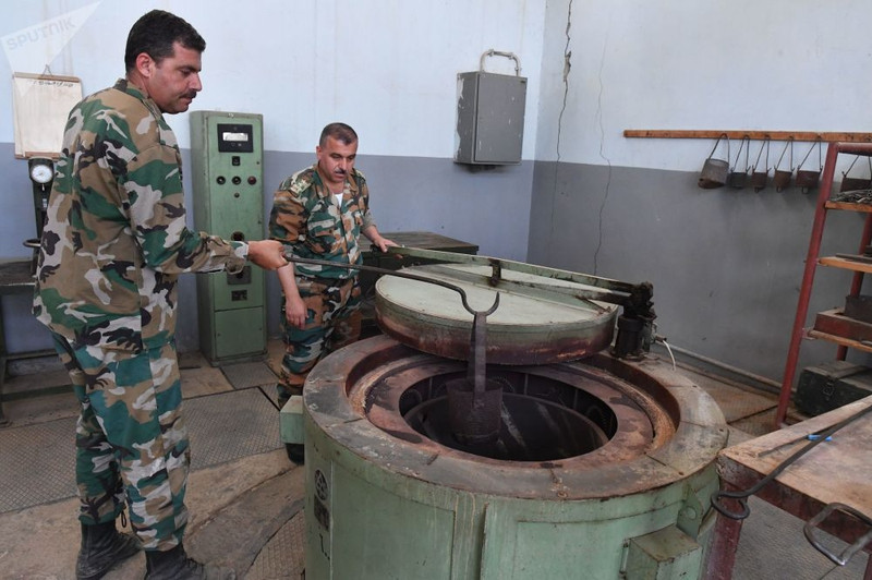 photo can canh noi hoi sinh cac loai vu khi sau moi tran chien o syria