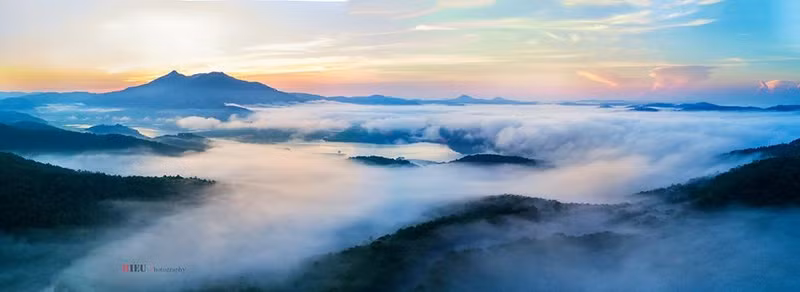 da lat dep nhat trong anh binh minh