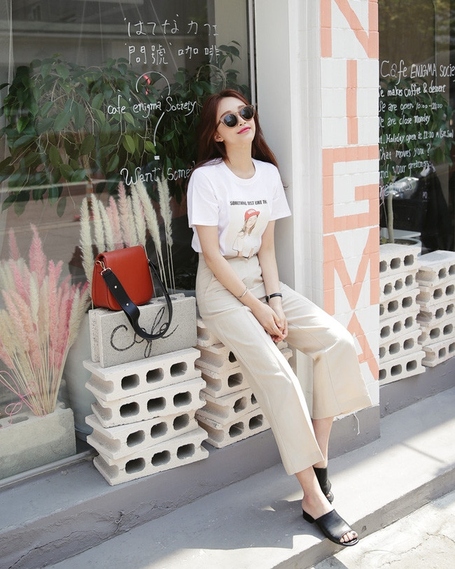 ao phong quan jeans dep le dien di lam van dep thanh lich mien che