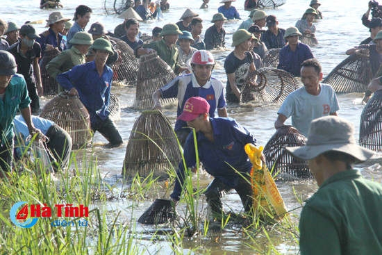 Độc đáo lễ hội đánh cá Đồng Hoa