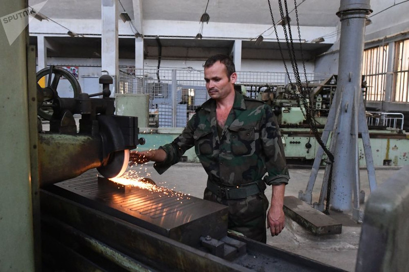 photo can canh noi hoi sinh cac loai vu khi sau moi tran chien o syria