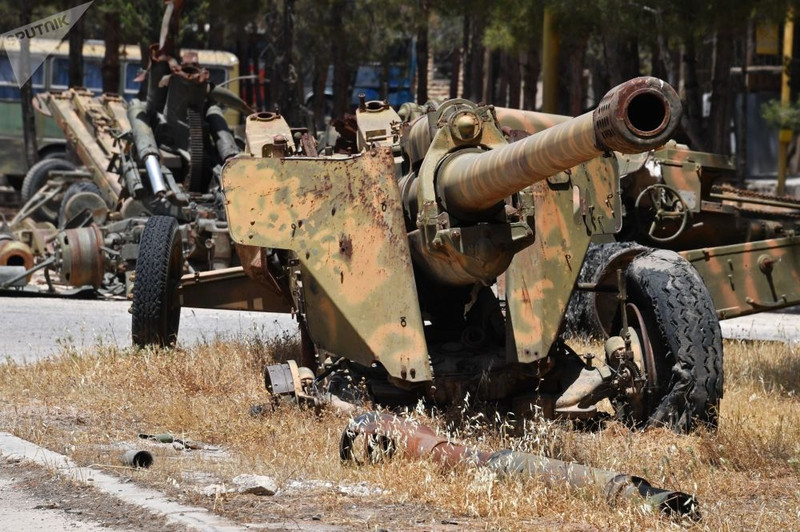 photo can canh noi hoi sinh cac loai vu khi sau moi tran chien o syria