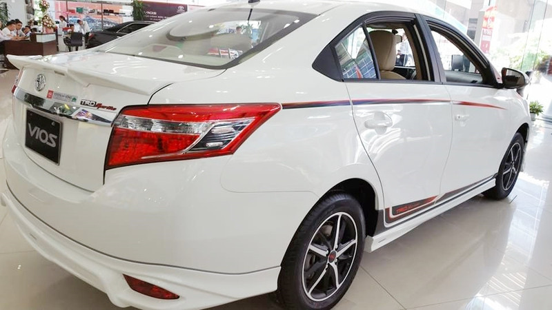 anh thuc te toyota vios trd 2017 gia 644 trieu vua ban o vn