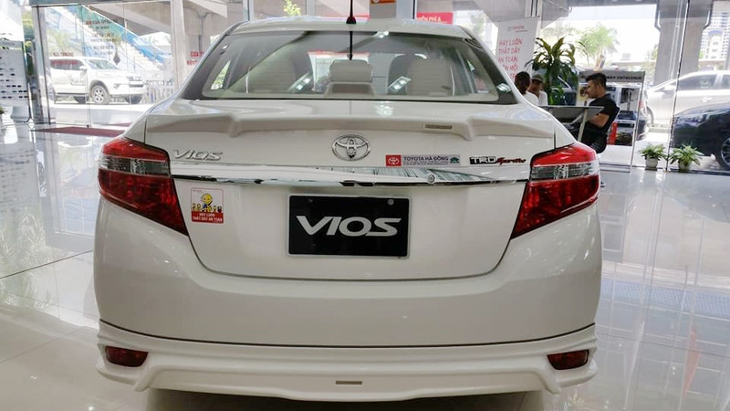 anh thuc te toyota vios trd 2017 gia 644 trieu vua ban o vn