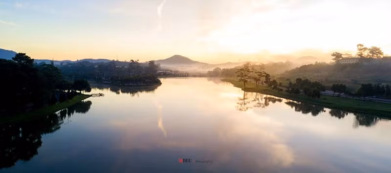 da lat dep nhat trong anh binh minh