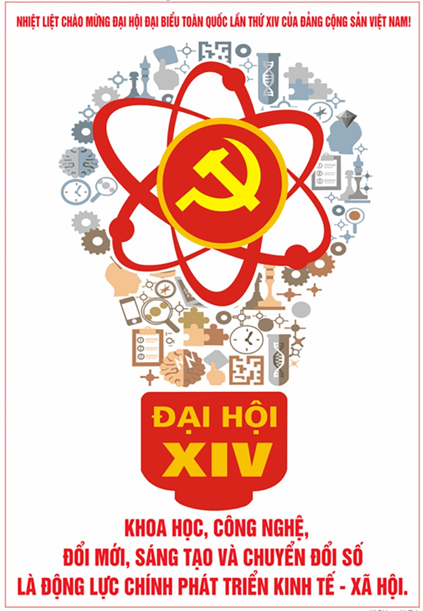 Propaganda paintings by author Vo Ta Luc (Thanh Sen ward, Ha Tinh) are officially used in propaganda activities for Party Congresses at all levels. screenshot-7.jpg