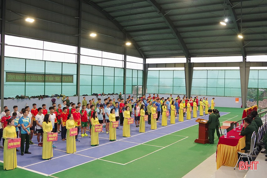 Giải đấu thu hút các đội thi đến từ các đơn vị, địa phương trong toàn tỉnh. bqbht_br_7.jpg