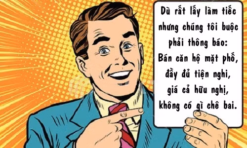 khong ban duoc nha vi tin loi quang cao