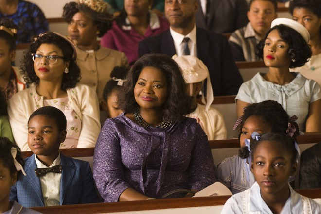 Dù là vai phụ nhưng Octavia Spencer vẫn toả sáng trong Hidden Figures. nhung nu dien vien da mau xuat sac tai oscar 2017