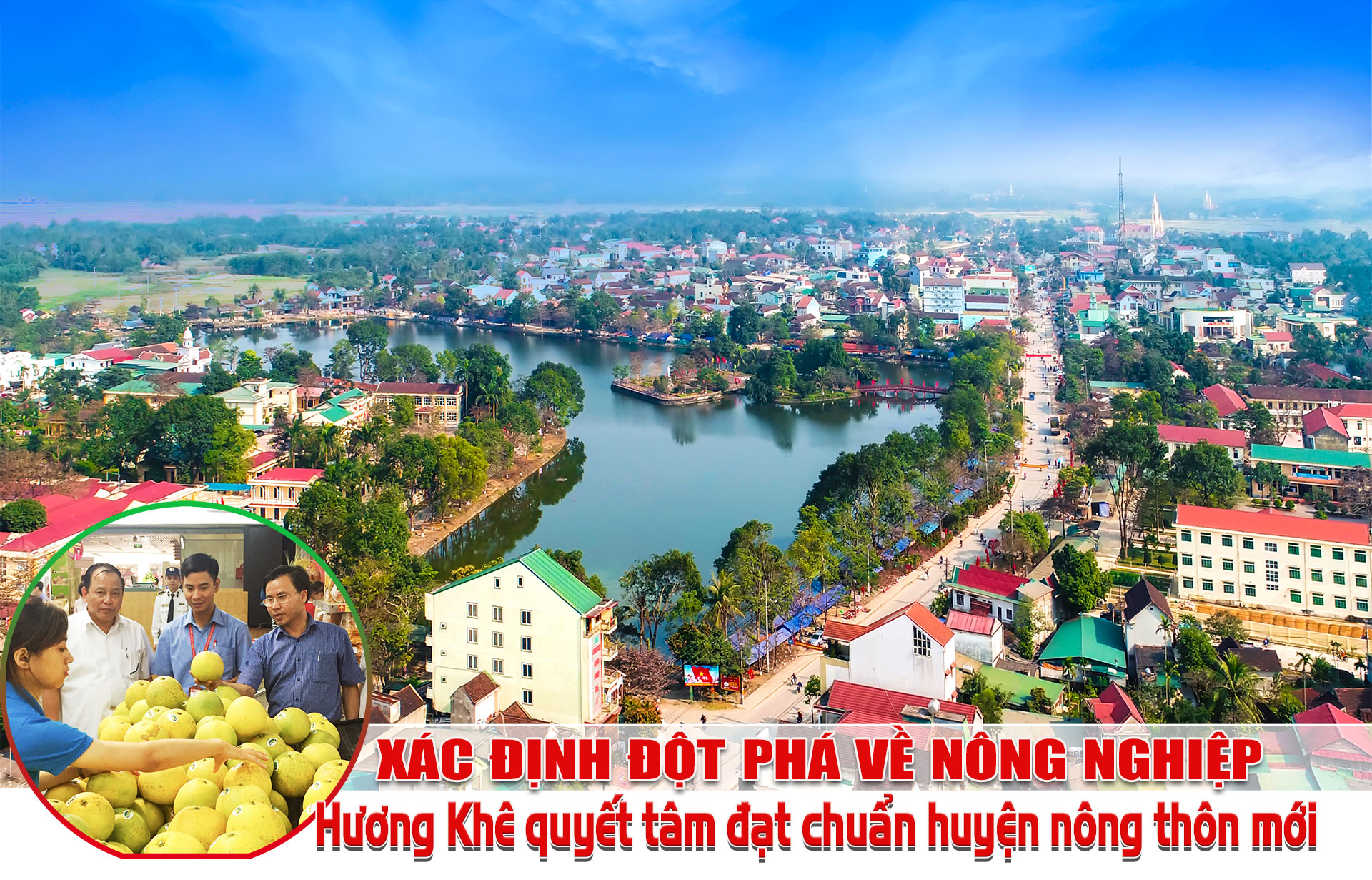 Xác định đột phá về nông nghiệp, Hương Khê quyết tâm đạt chuẩn huyện nông thôn mới