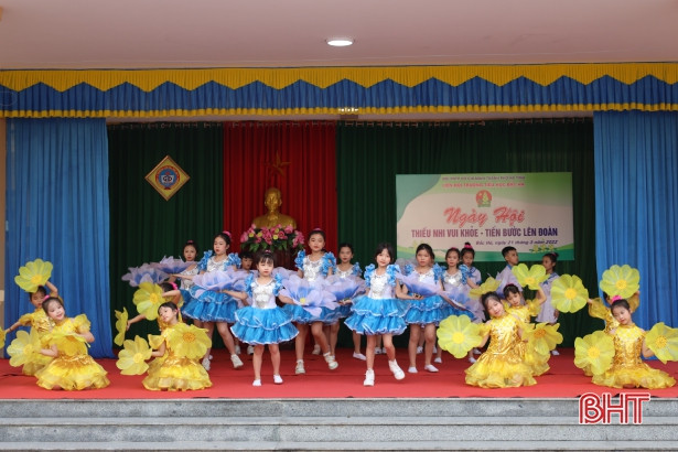 Tưng bừng ngày hội “Thiếu nhi vui khoẻ - tiến bước lên Đoàn”
