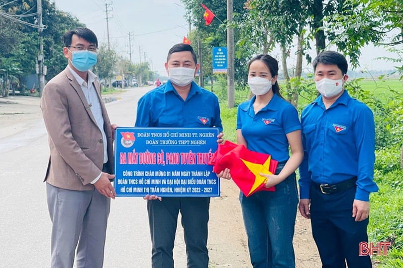 Tuổi trẻ Lộc Hà, Nghi Xuân hưởng ứng chương trình tình nguyện 