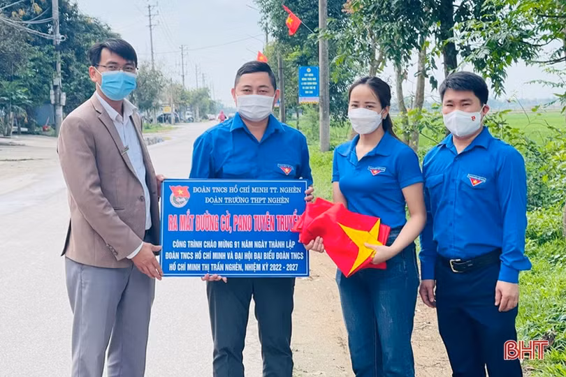 Tuổi trẻ Lộc Hà, Nghi Xuân hưởng ứng chương trình tình nguyện 