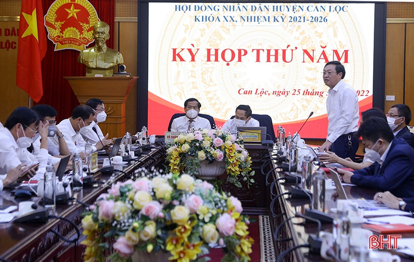 Ông Trần Mạnh Sơn giữ chức Phó Chủ tịch UBND huyện Can Lộc