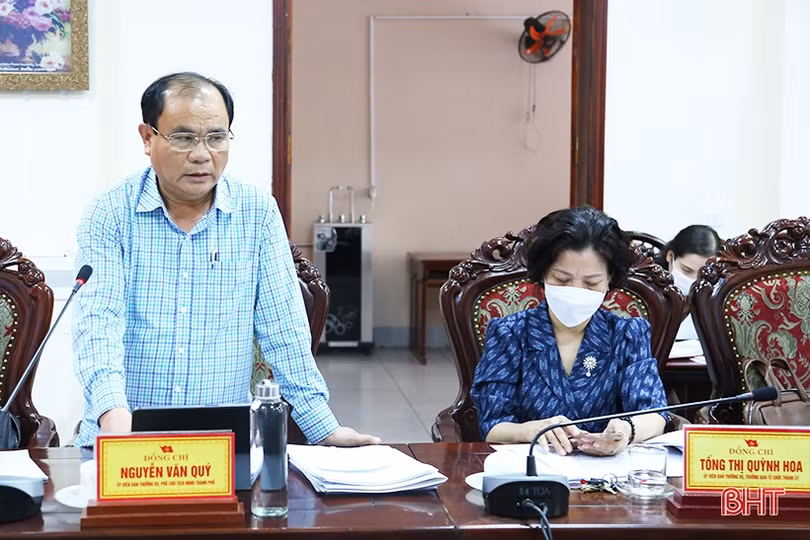 TP Hà Tĩnh tập trung thực hiện tốt các nhiệm vụ KT-XH trong quý II/2022